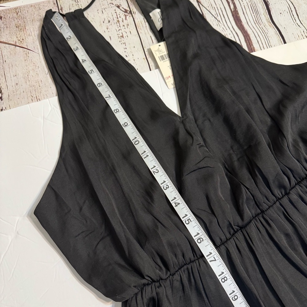 Anthropology dRA Los Angeles Black Maxi Dress Large NWT - Picture 5 of 12